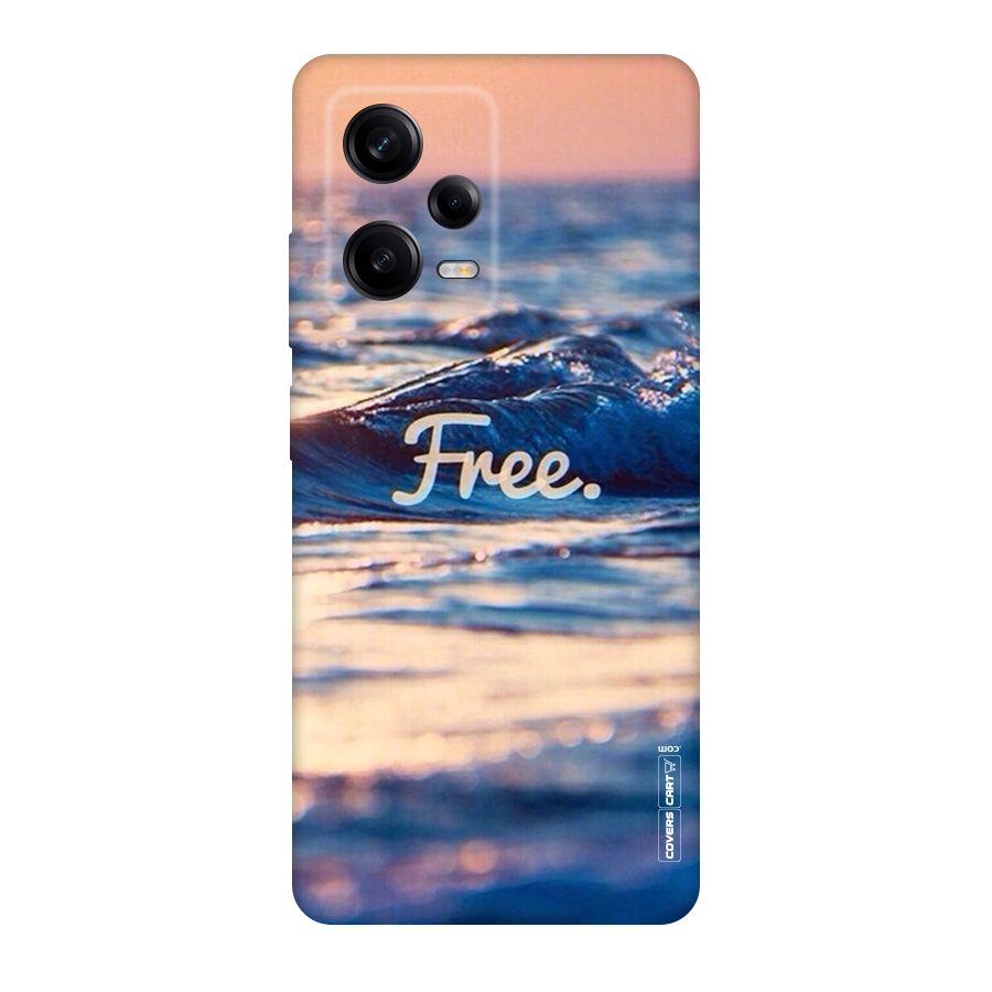 Set Yourself Free Original Polycarbonate Back Case for Redmi Note 12 Pro