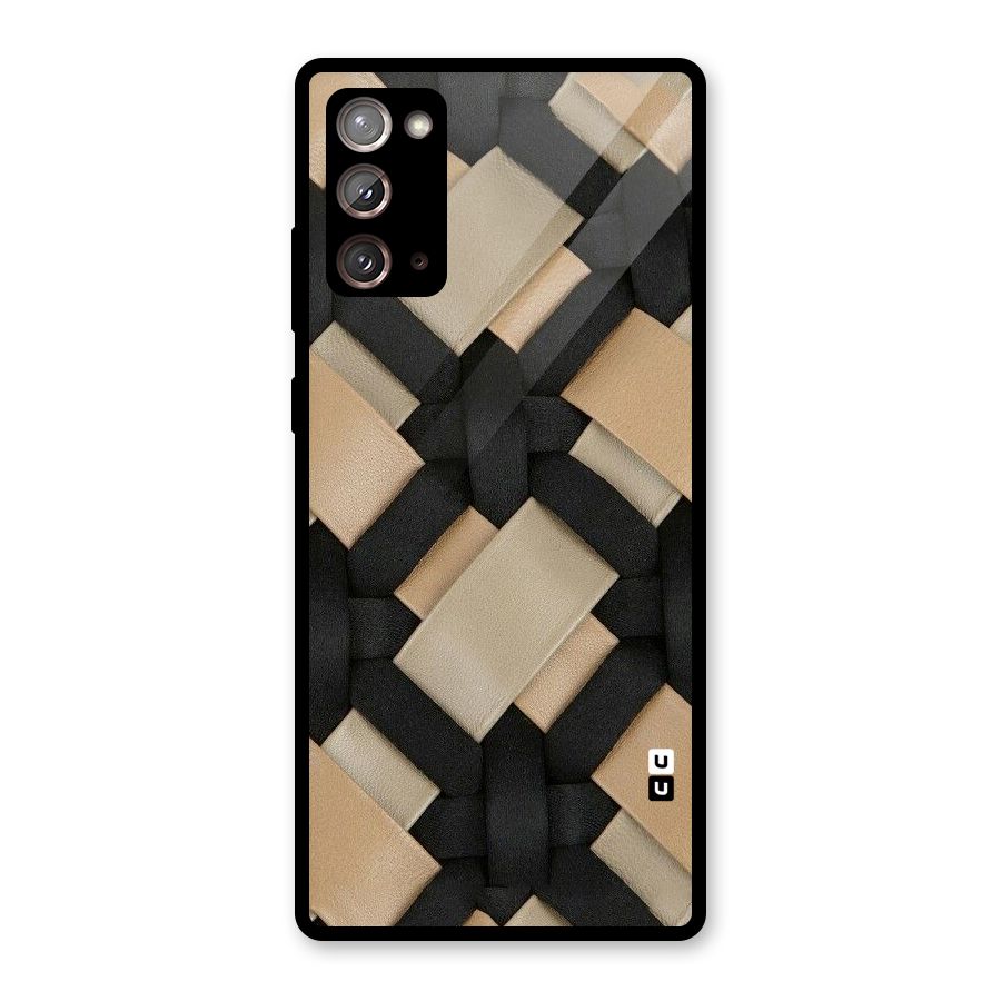Shade Thread Glass Back Case for Galaxy Note 20