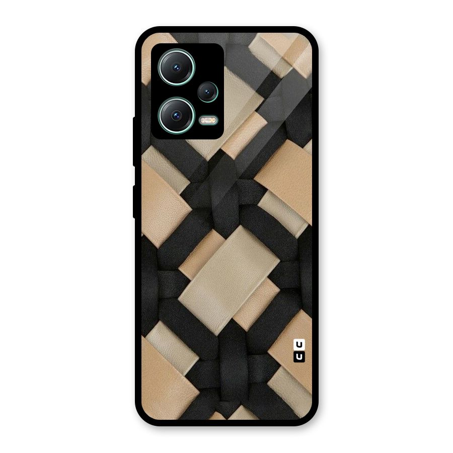 Shade Thread Glass Back Case for Poco X5