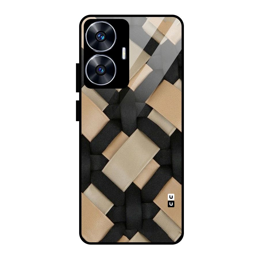 Shade Thread Glass Back Case for Realme Narzo N55