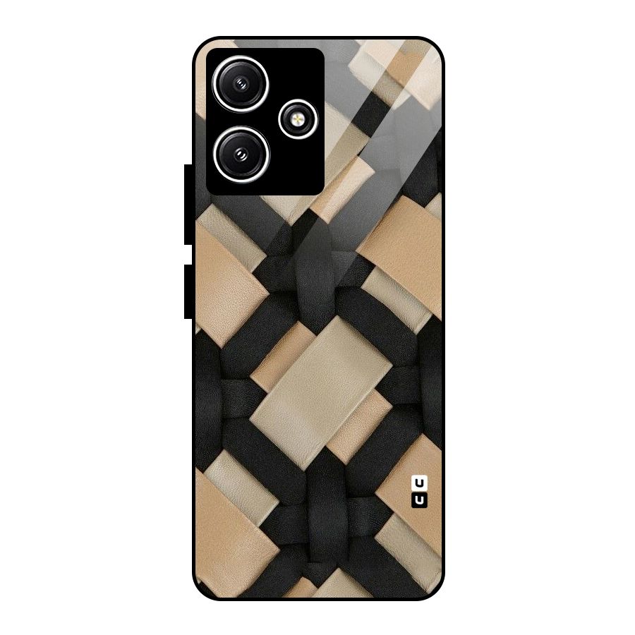 Shade Thread Glass Back Case for Redmi 12 5G