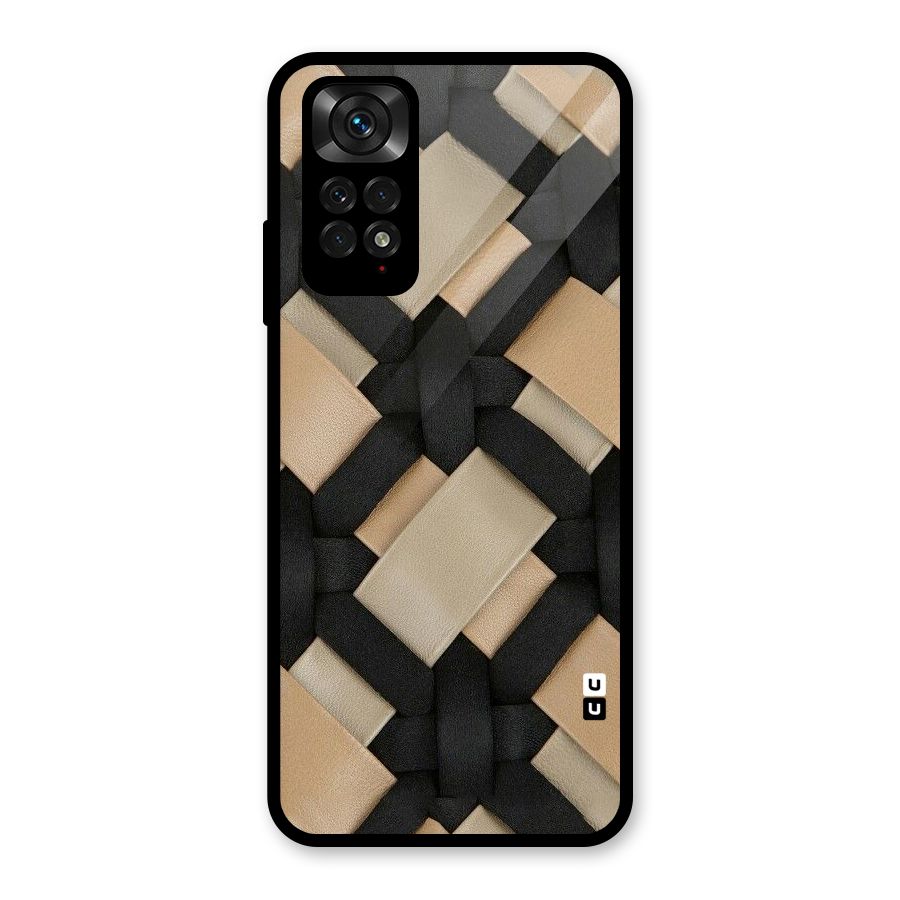 Shade Thread Glass Back Case for Redmi Note 11S