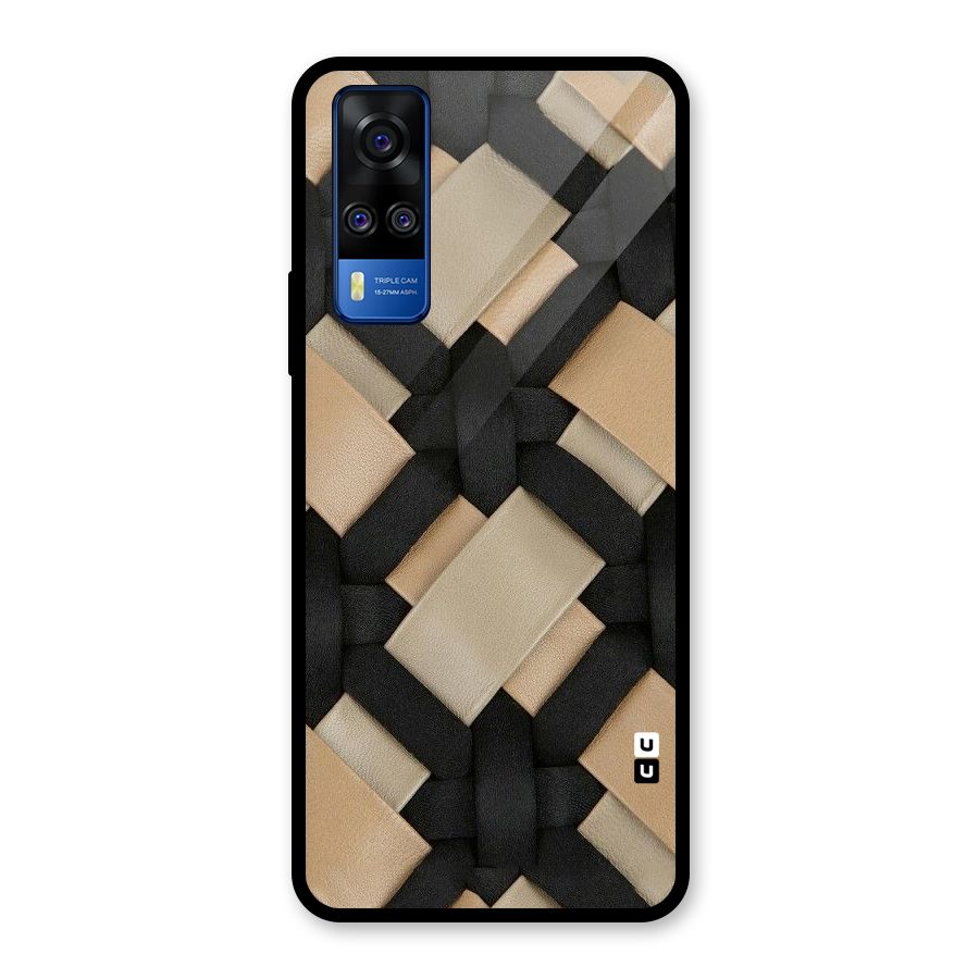 Shade Thread Glass Back Case for Vivo Y31