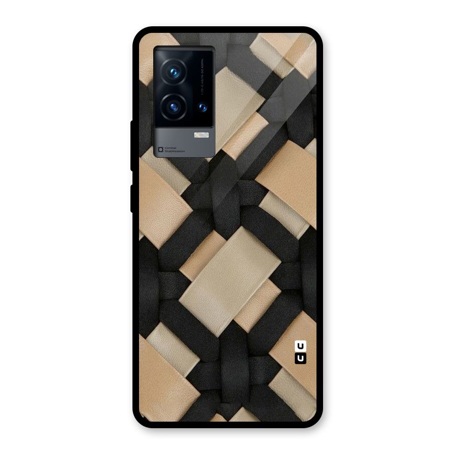 Shade Thread Glass Back Case for iQOO 9 5G