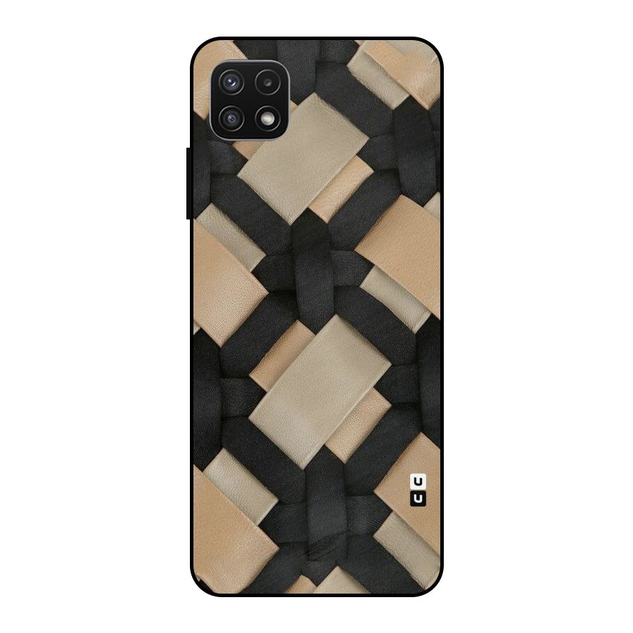 Shade Thread Metal Back Case for Galaxy A22 5G