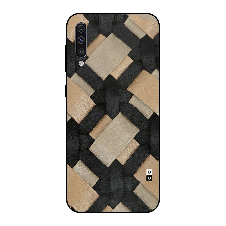 Shade Thread Metal Back Case for Galaxy A50s