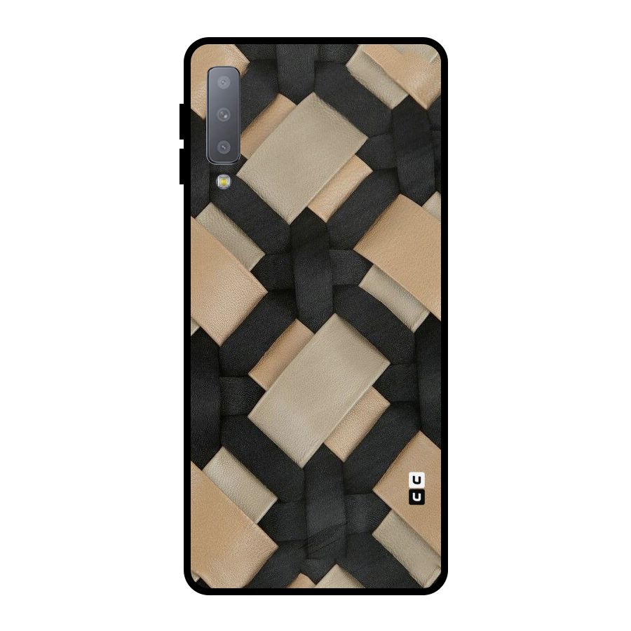 Shade Thread Metal Back Case for Galaxy A7 (2018)
