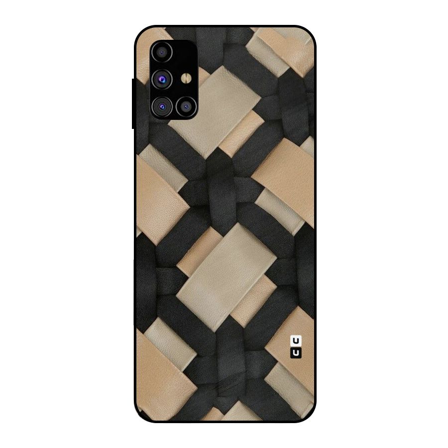 Shade Thread Metal Back Case for Galaxy M31s