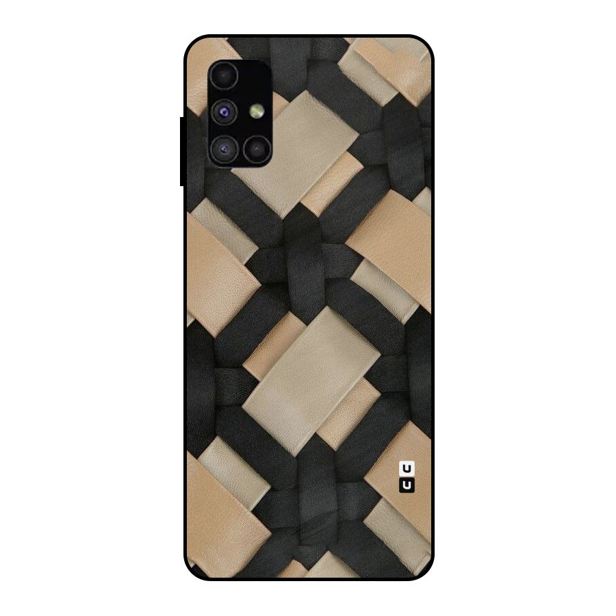 Shade Thread Metal Back Case for Galaxy M51