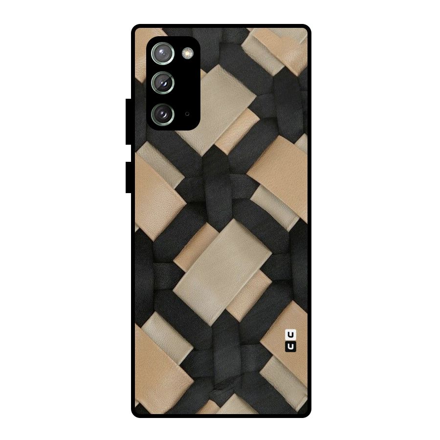 Shade Thread Metal Back Case for Galaxy Note 20