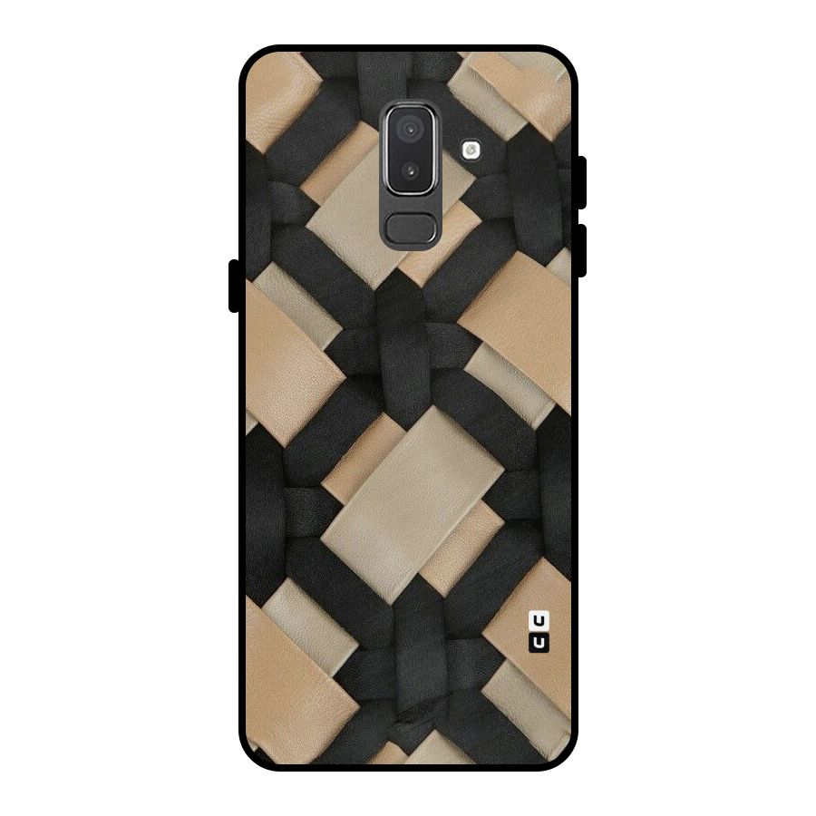 Shade Thread Metal Back Case for Galaxy On8 (2018)