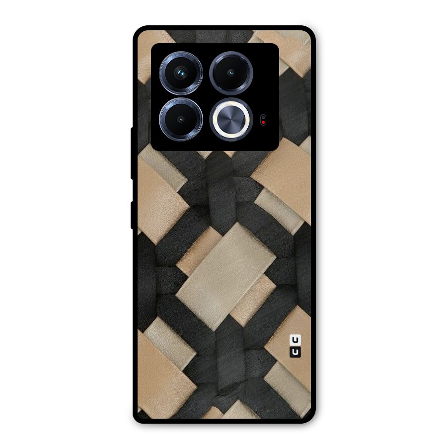 Shade Thread Metal Back Case for Infinix Note 40 5G