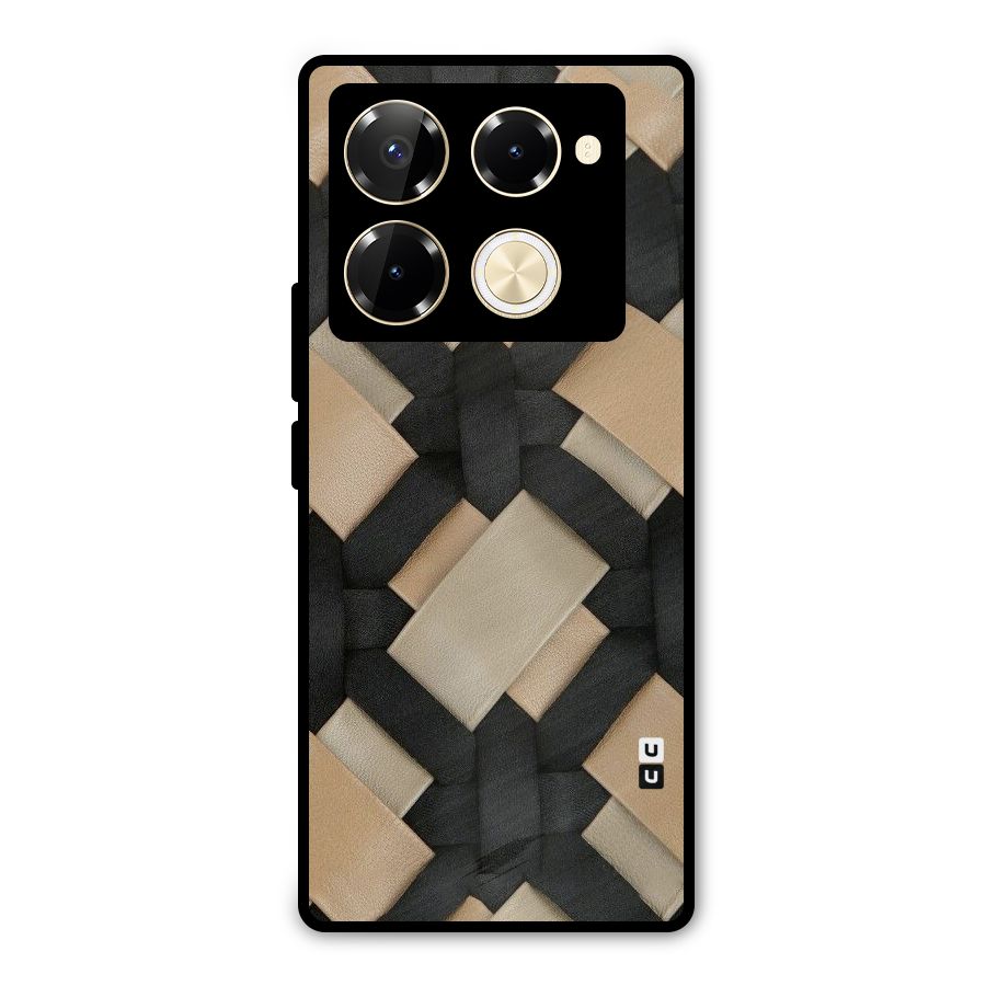 Shade Thread Metal Back Case for Infinix Note 40 Pro