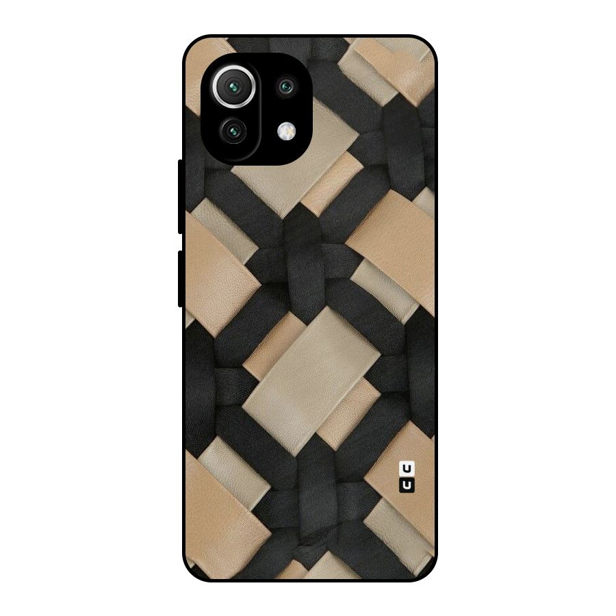 Shade Thread Metal Back Case for Mi 11 Lite