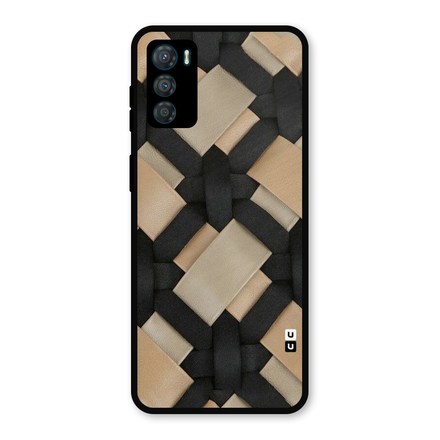 Shade Thread Metal Back Case for Moto G42