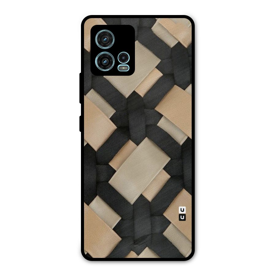 Shade Thread Metal Back Case for Moto G72