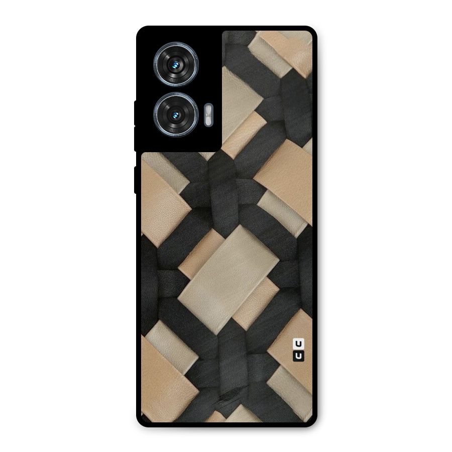 Shade Thread Metal Back Case for Motorola Edge 50 Fusion