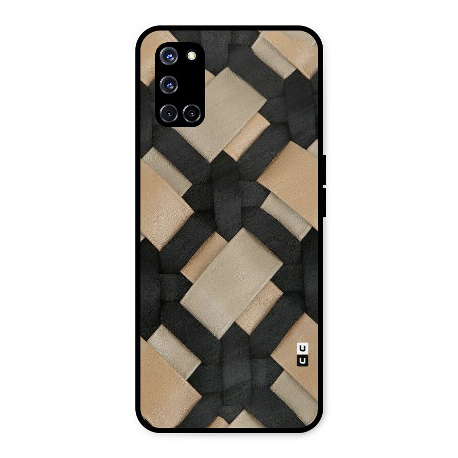 Shade Thread Metal Back Case for Oppo A52