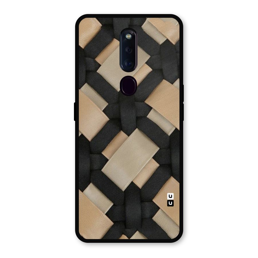 Shade Thread Metal Back Case for Oppo F11 Pro