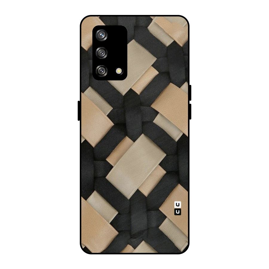 Shade Thread Metal Back Case for Oppo F19