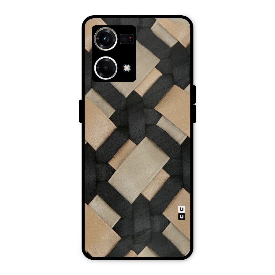 Shade Thread Metal Back Case for Oppo F21s Pro 4G