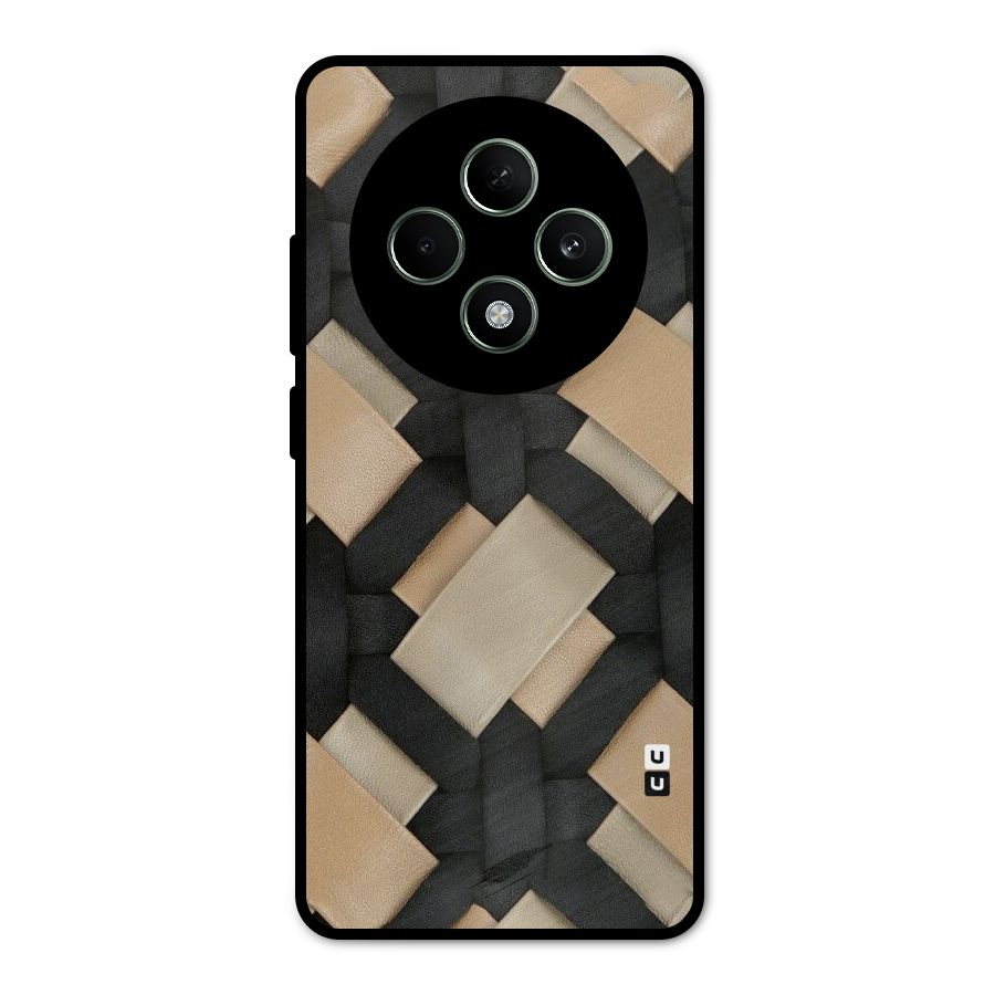 Shade Thread Metal Back Case for Oppo F27