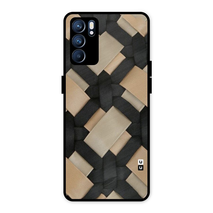 Shade Thread Metal Back Case for Oppo Reno6 5G