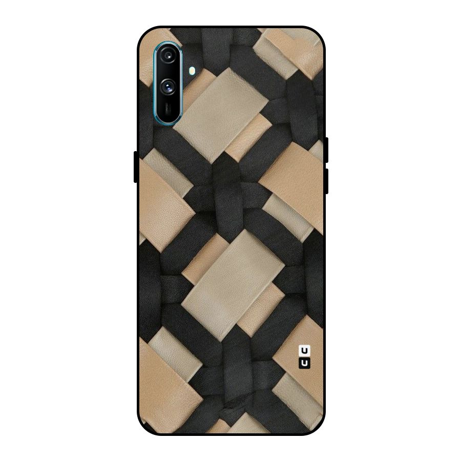 Shade Thread Metal Back Case for Realme C3