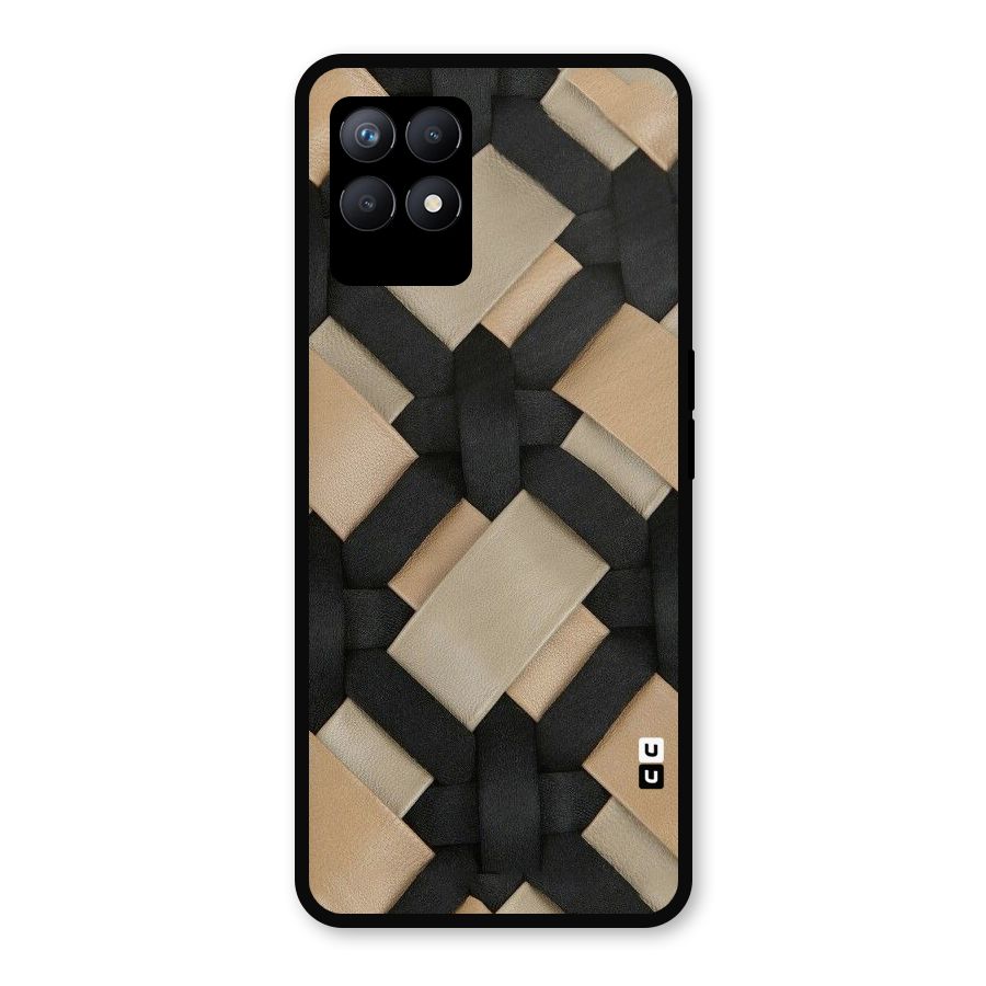 Shade Thread Metal Back Case for Realme Narzo 50
