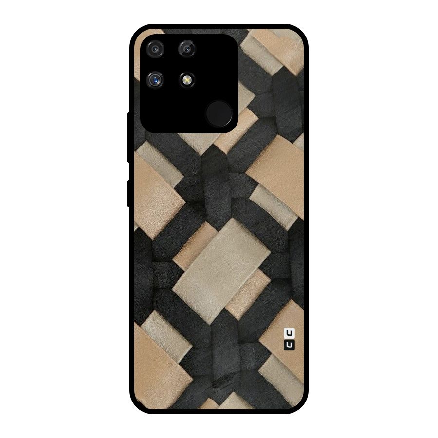 Shade Thread Metal Back Case for Realme Narzo 50A