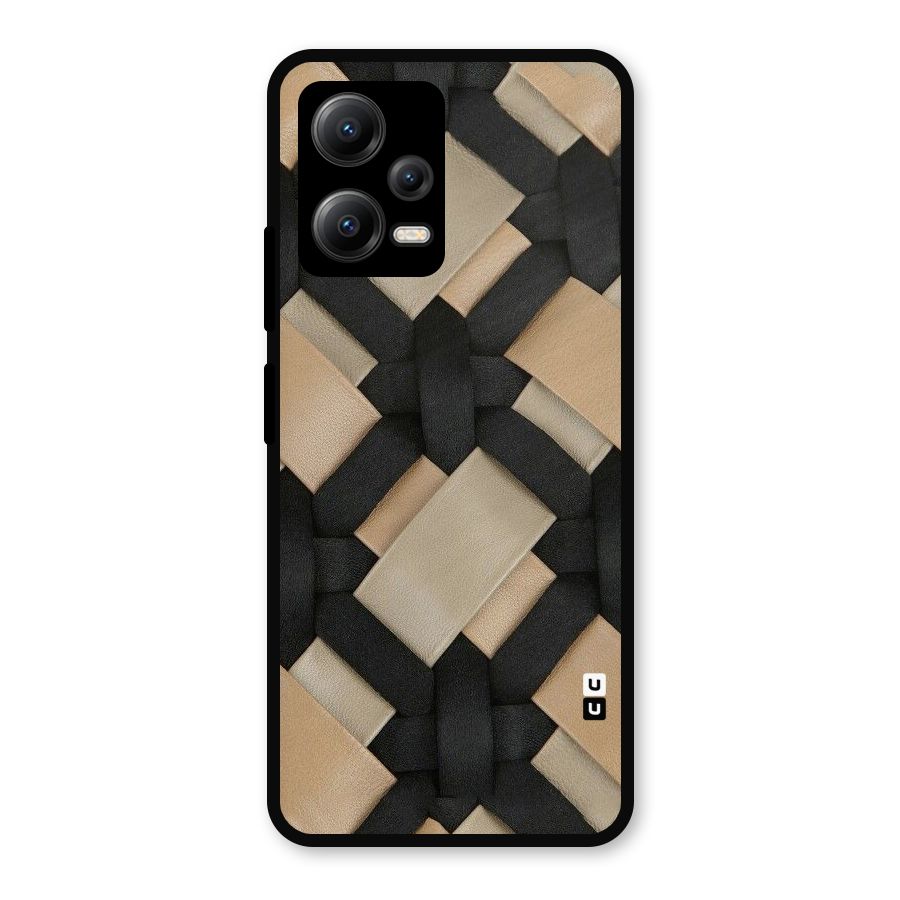 Shade Thread Metal Back Case for Redmi Note 12 5G