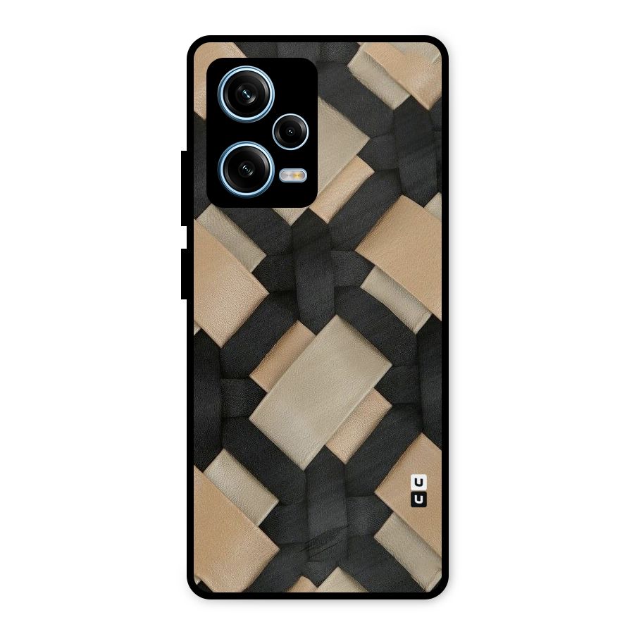 Shade Thread Metal Back Case for Redmi Note 12 Pro