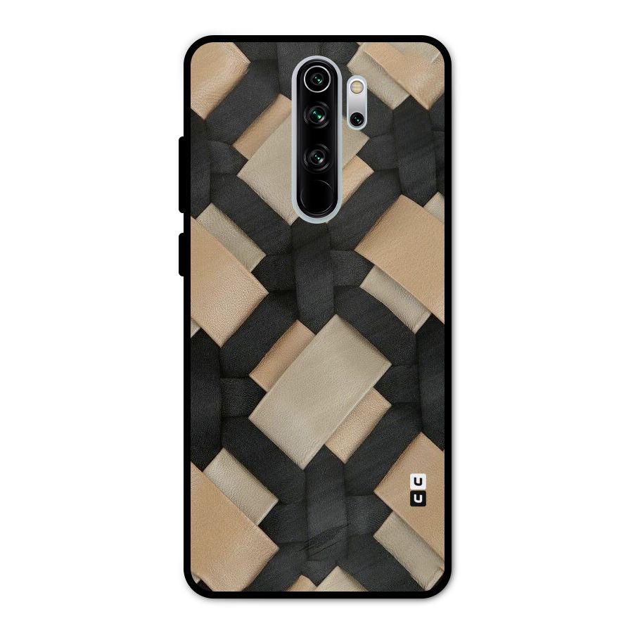 Shade Thread Metal Back Case for Redmi Note 8 Pro