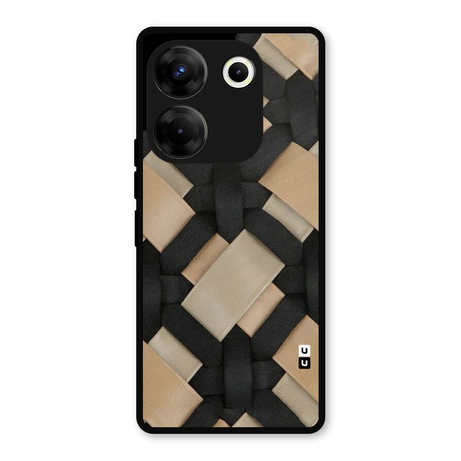 Shade Thread Metal Back Case for Tecno Camon 20
