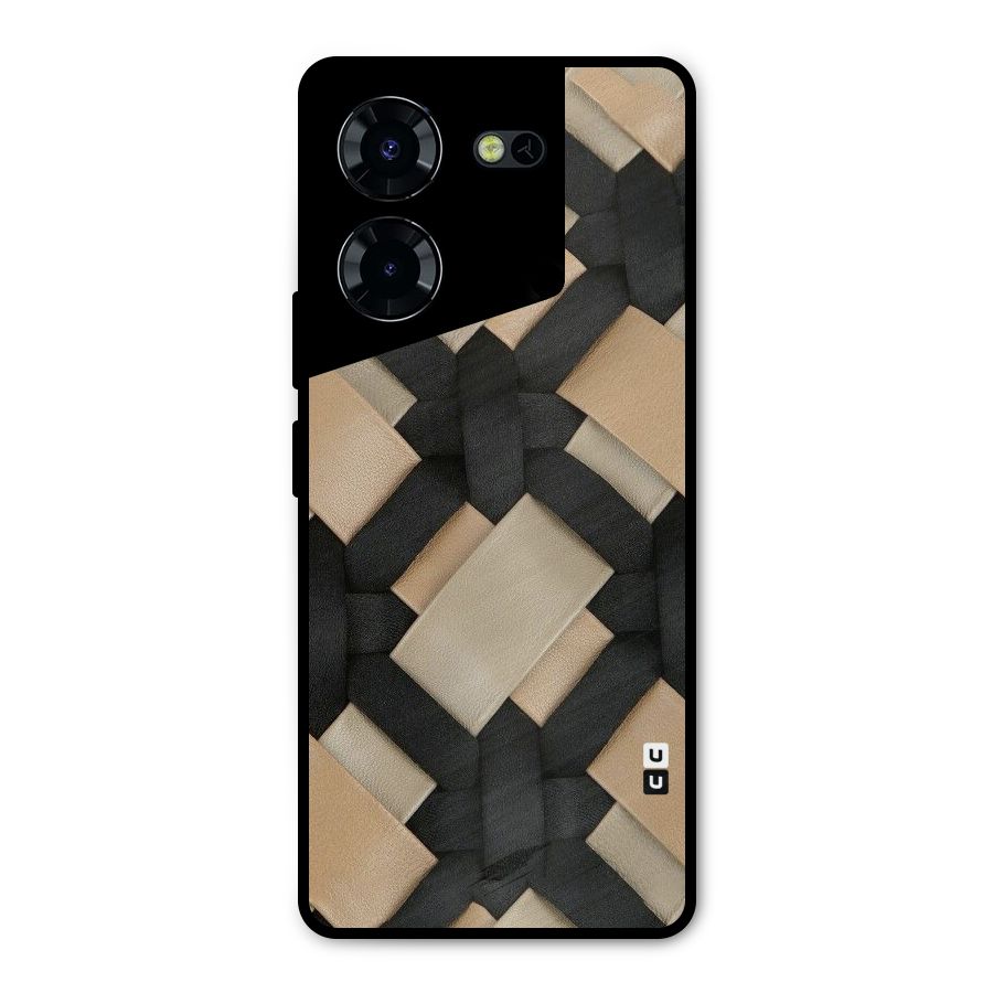 Shade Thread Metal Back Case for Tecno Pova 5 Pro 5G
