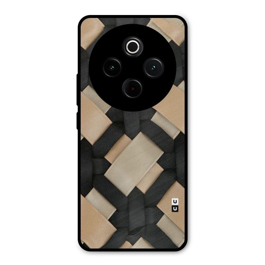 Shade Thread Metal Back Case for Vivo T4