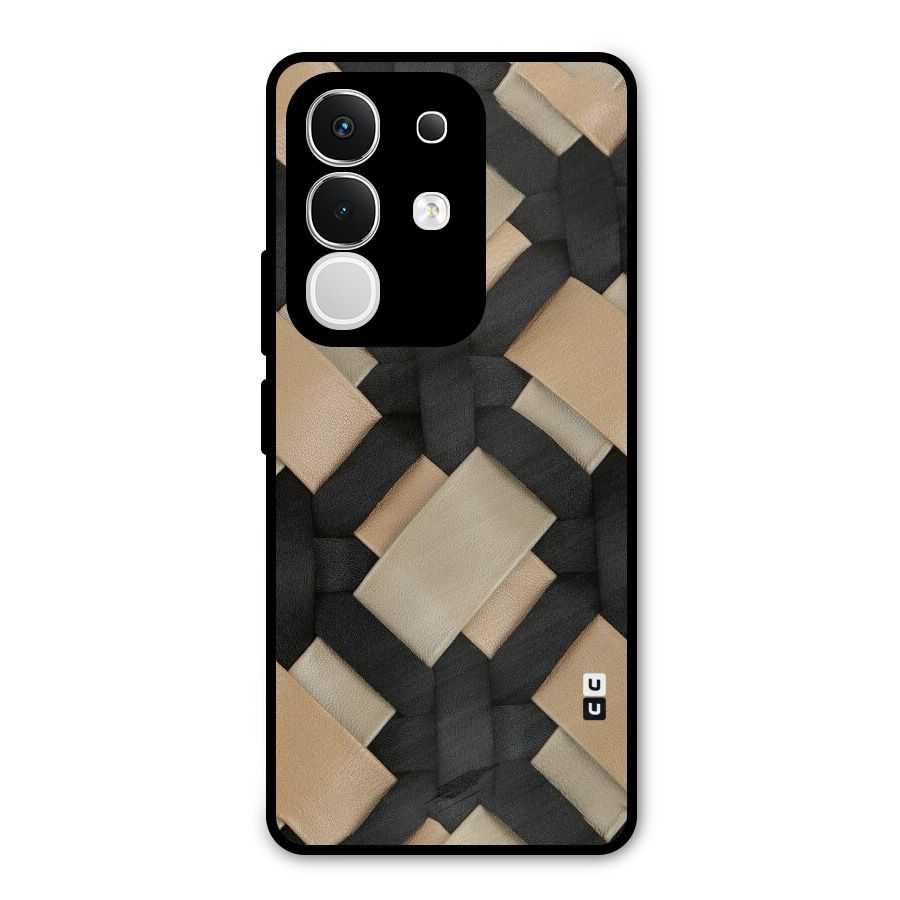 Shade Thread Metal Back Case for Vivo T4x