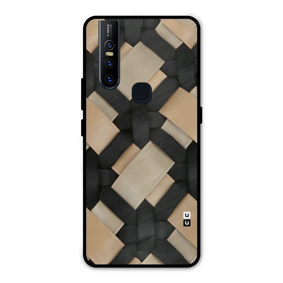Shade Thread Metal Back Case for Vivo V15
