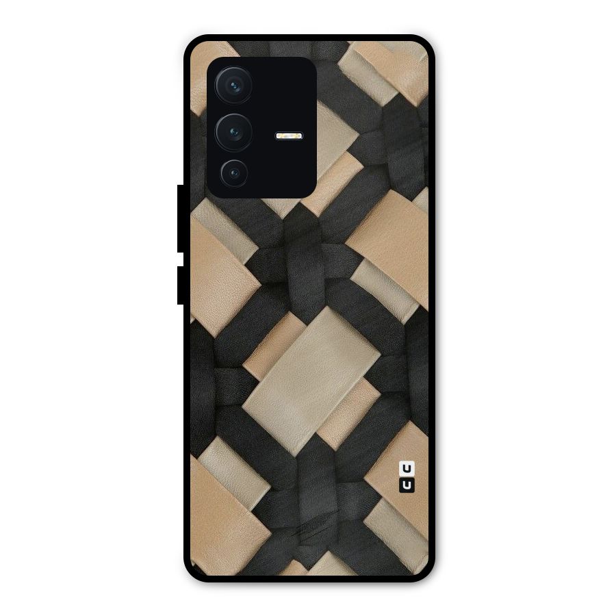 Shade Thread Metal Back Case for Vivo V23 Pro