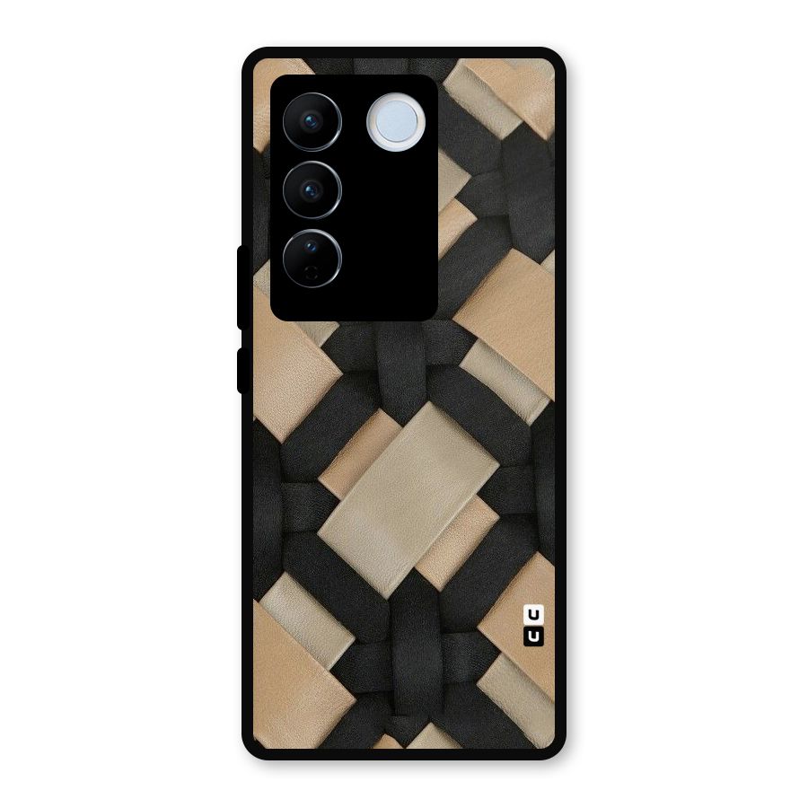 Shade Thread Metal Back Case for Vivo V27