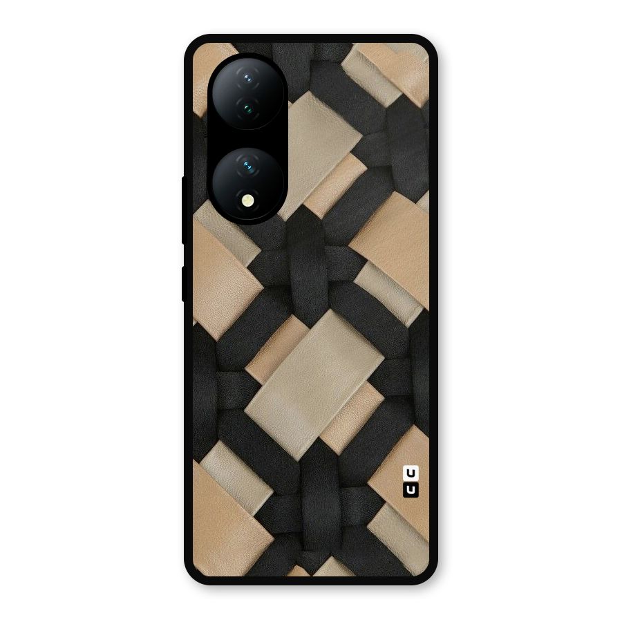 Shade Thread Metal Back Case for Vivo Y100a