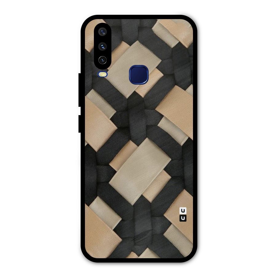 Shade Thread Metal Back Case for Vivo Y15