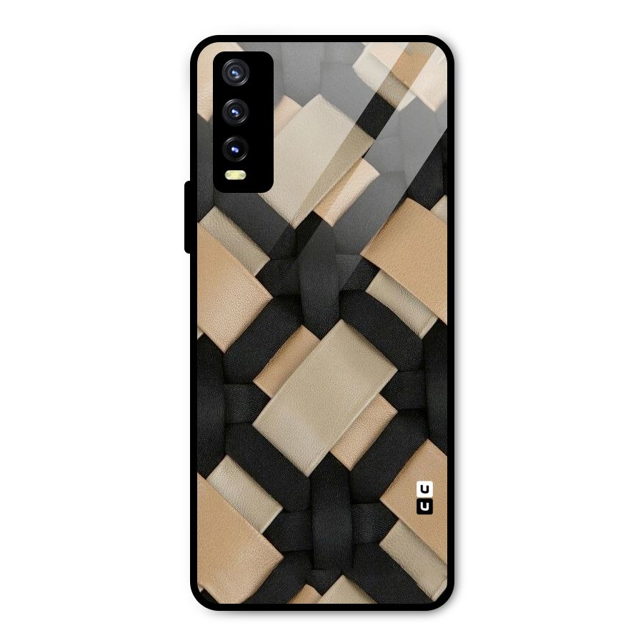 Shade Thread Metal Back Case for Vivo Y20g