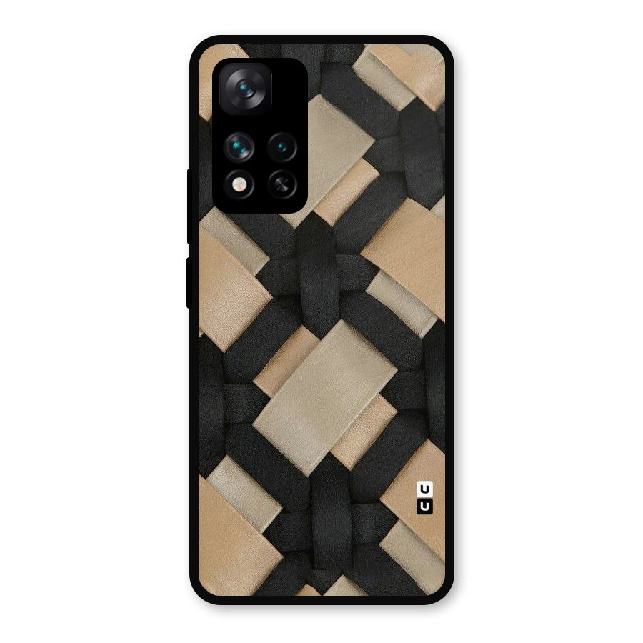 Shade Thread Metal Back Case for Xiaomi 11i Hypercharge 5G