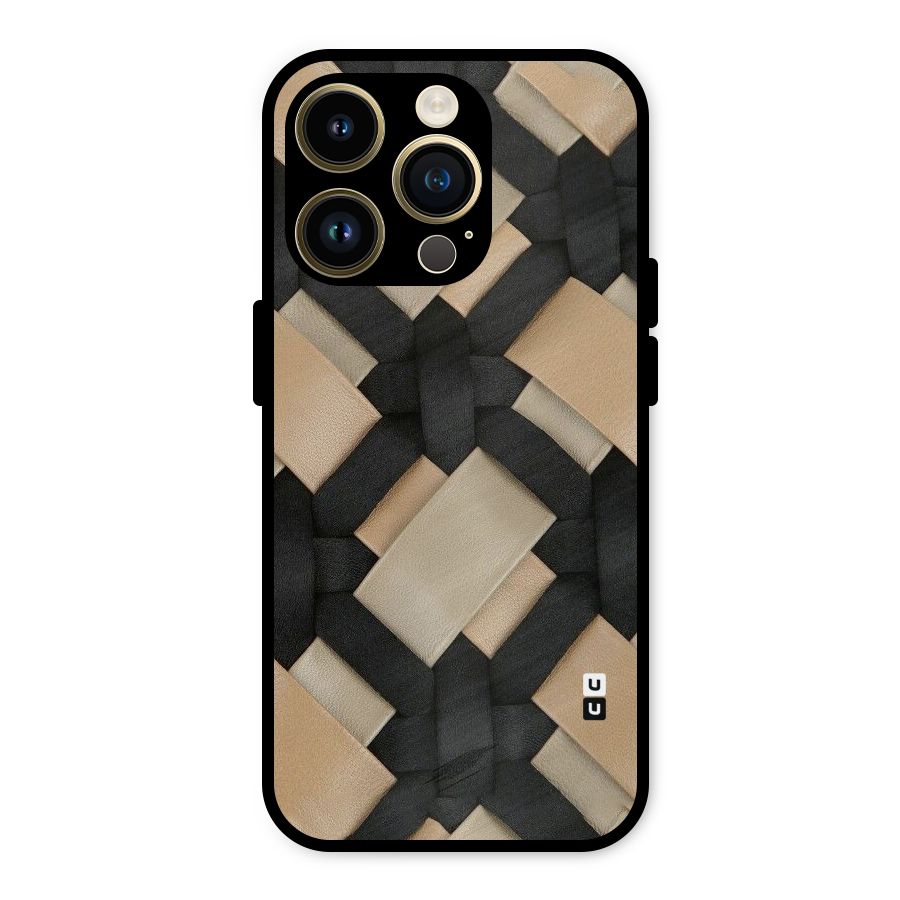 Shade Thread Metal Back Case for iPhone 14 Pro