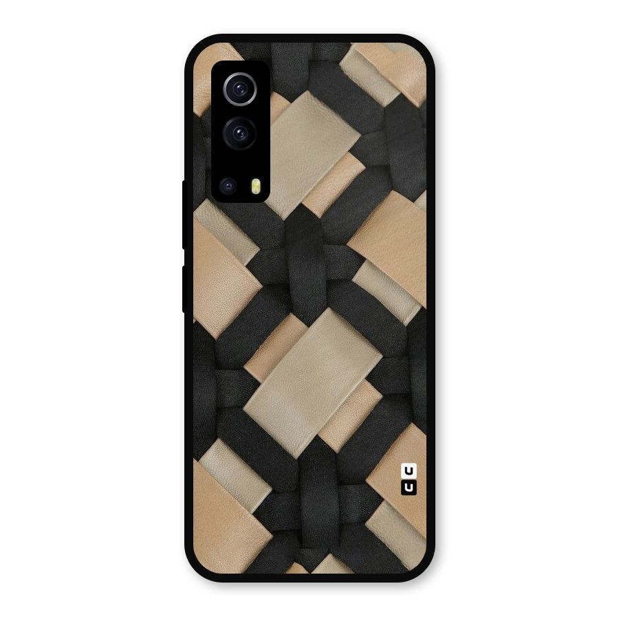 Shade Thread Metal Back Case for iQOO Z3