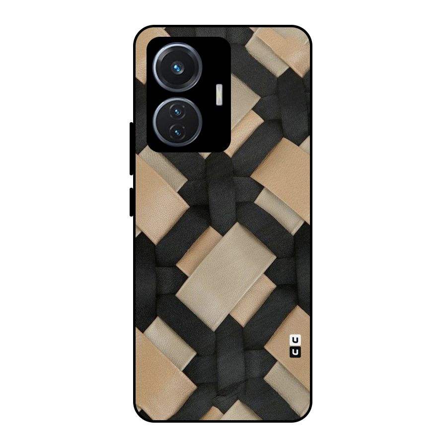 Shade Thread Metal Back Case for iQOO Z6 44W
