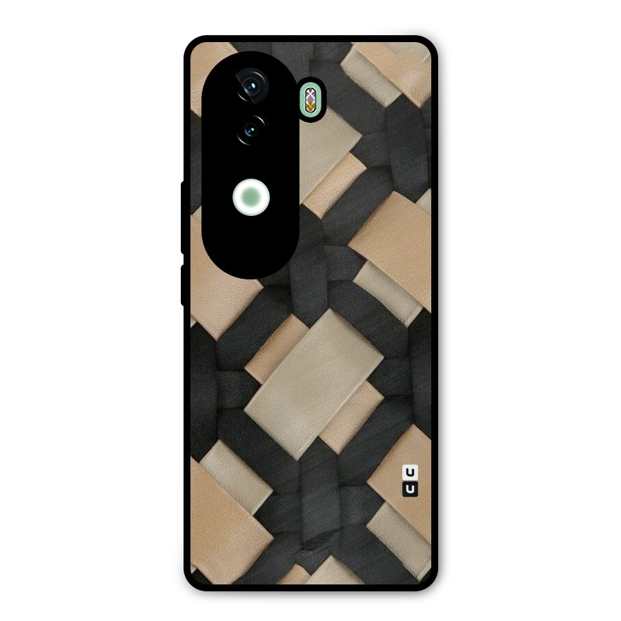 Shade Thread Metal Back Case for iQOO Z9s