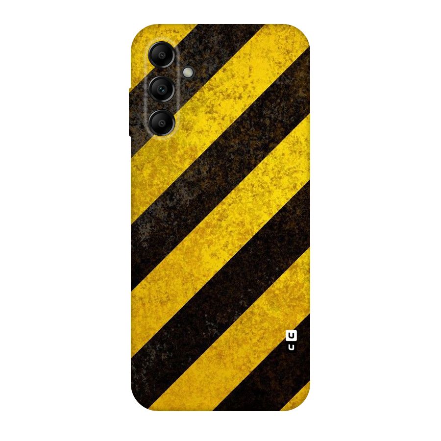 Shaded Yellow Stripes Original Polycarbonate Back Case for Galaxy A14 5G