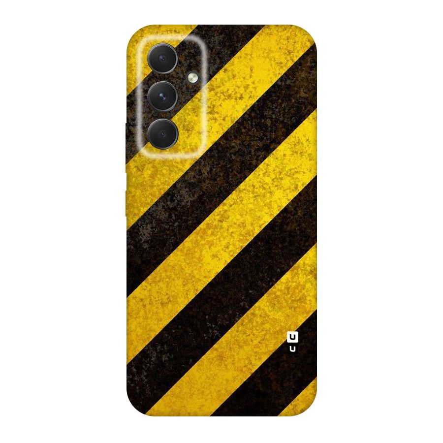 Shaded Yellow Stripes Original Polycarbonate Back Case for Galaxy A54